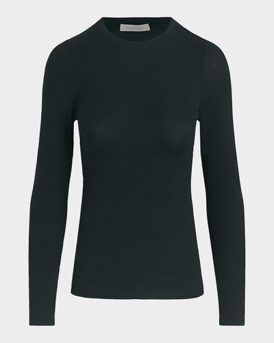 Favorite Daughter Rib-Knit Long-Sleeve Top