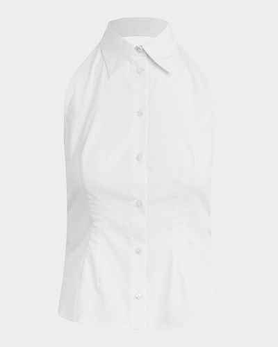 Favorite Daughter The Behind The Bow Cotton Back-Tie Top