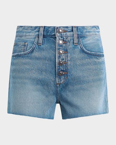 Favorite Daughter The Caroline High-Rise Denim Shorts