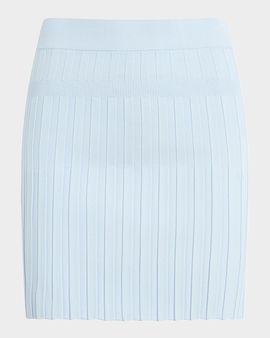 Favorite Daughter The Cecilia Ribbed Mini Skirt