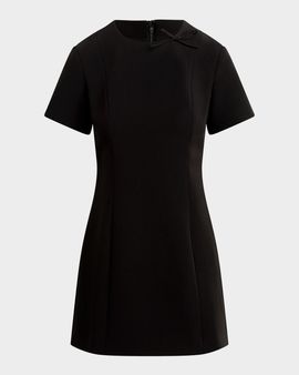 Favorite Daughter The Cherie Bow-Embellished Mini Dress