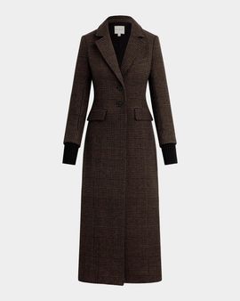 Favorite Daughter The City Houndstooth Plaid Coat
