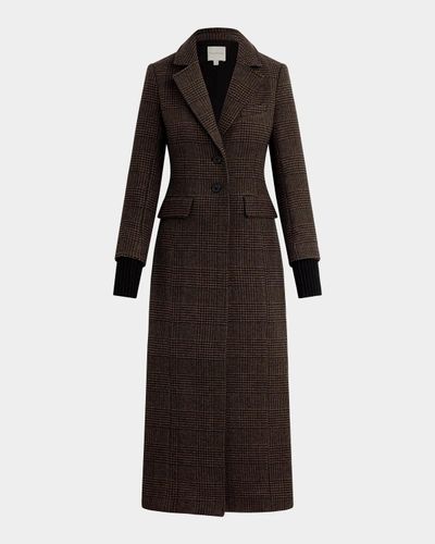 Favorite Daughter The City Houndstooth Plaid Coat
