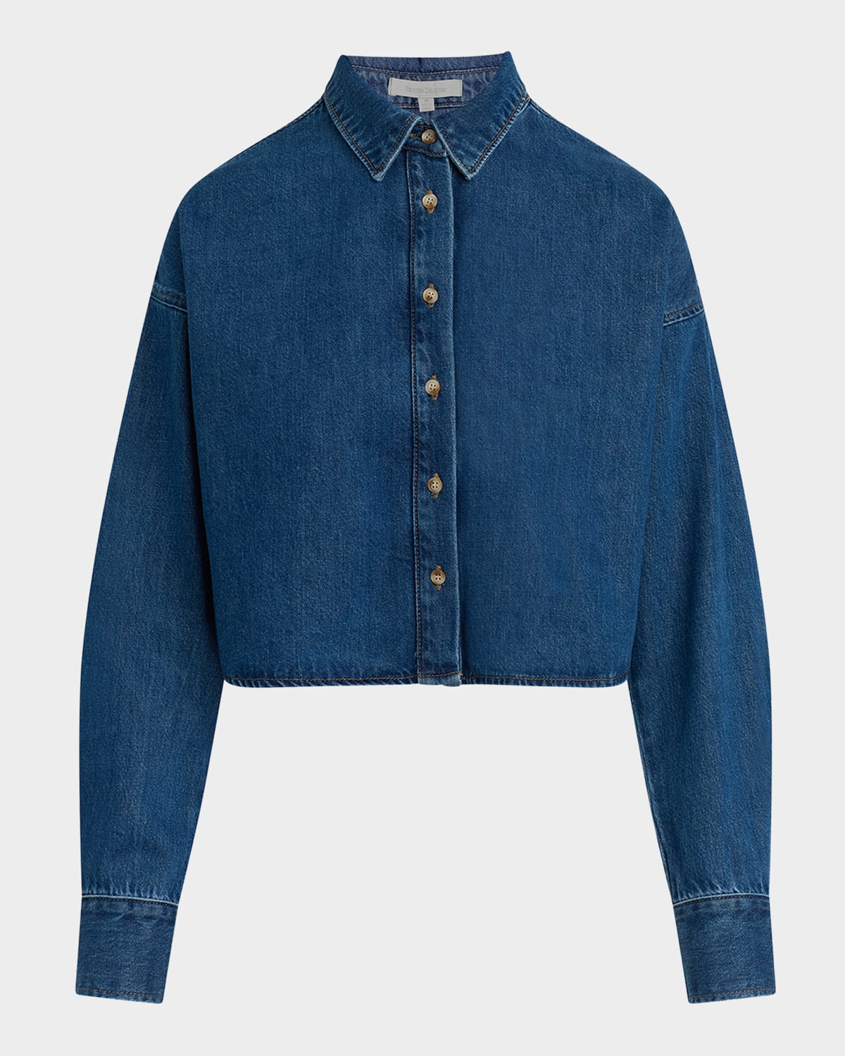 Favorite Daughter The Crop Ex-Boyfriend Cotton Shirt
