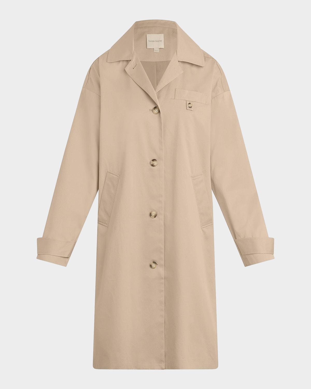 Favorite Daughter The Easy Longline Trench Coat