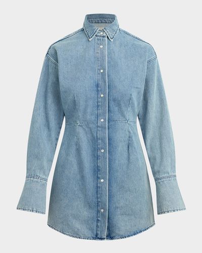 Favorite Daughter The Eyes on Me Denim Mini Dress