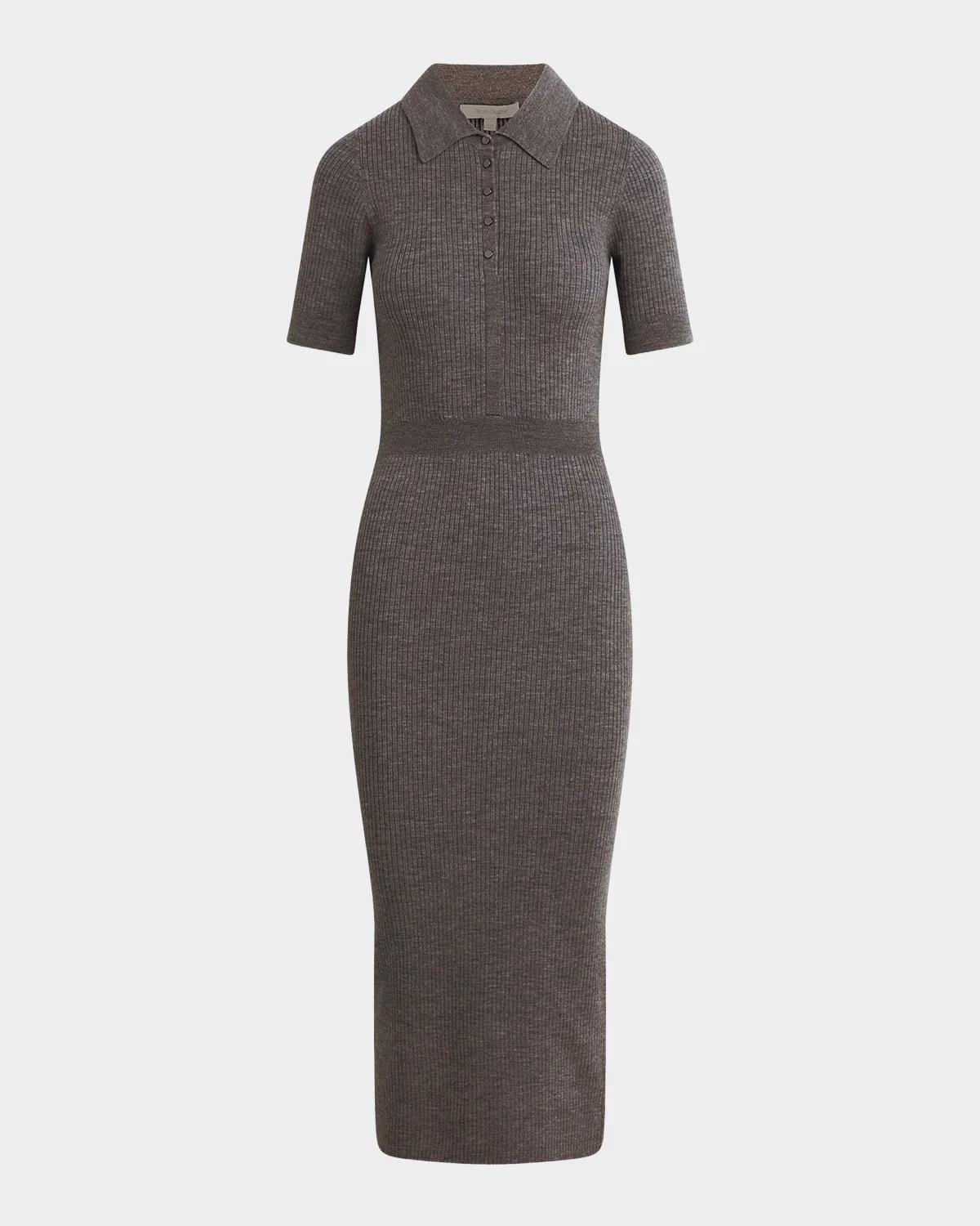 Favorite Daughter The Hard To Get Wool Midi Dress