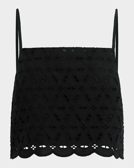 Favorite Daughter The Pretty Please Cotton Eyelet Top