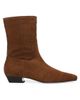Favorite Daughter Women's Addison Snake-Embossed Suede Ankle Boots - 5