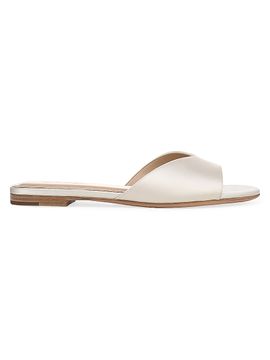 Favorite Daughter Women's Alex Satin Flat Sandals