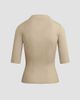 Favorite Daughter Women's Downtown Rib-Knit Wool Polo Shirt - 6