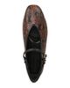 Favorite Daughter Women's Max Snake-Embossed Leather Mary Jane Ballet Flats - 4