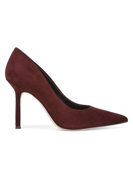 Favorite Daughter Women's Riley Suede 95MM Stiletto Pumps