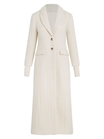 Favorite Daughter Women's The City Wool-Blend Single-Breasted Coat