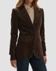Favorite Daughter Women's The Cord City Cotton Corduroy Blazer - 4