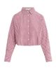 Favorite Daughter Women's The Crop Ex Boyfriend Gingham Shirt - 7