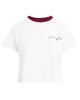 Favorite Daughter Women's The Cropped Signature Logo T-Shirt - 7