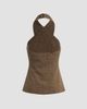 Favorite Daughter Women's The Crossover Glen Check Vest - 5