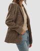Favorite Daughter Women's The Dean Plaid Notch Lapel Blazer - 5