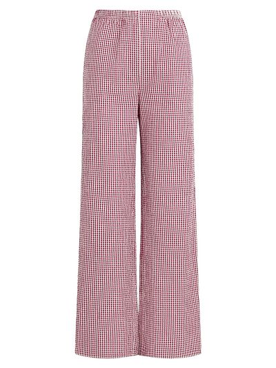 Favorite Daughter Women's The Everything Gingham Wide-Leg Pants