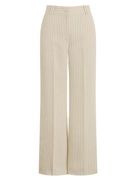 Favorite Daughter Women's The Fine Line Striped Wide-Leg Pants