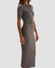 Favorite Daughter Women's The Hard To Get Wool Midi Dress - 3