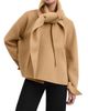Favorite Daughter Women's The Jamie Scarf-Detail Double-Breasted Coat - 4