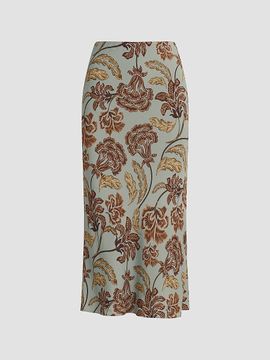 Favorite Daughter Women's The Jojo Floral Tapestry Midi Skirt