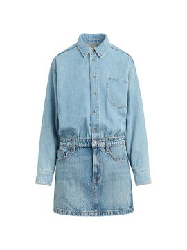 Favorite Daughter Women's The Layla Layered Denim Minidress