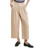 Favorite Daughter Women's The London High-Rise Wide-Leg Crop Trousers - 4