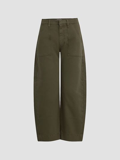 Favorite Daughter Women's The Major Barrel-Leg Pants