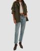 Favorite Daughter Women's The Major Cotton Funnel-Neck Jacket - 2