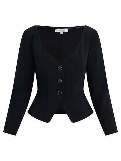 Favorite Daughter Women's The Reveal Tailored Peplum Blazer