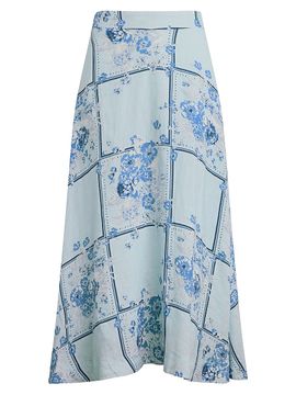 Favorite Daughter Women's The There For You Floral Linen Maxi Skirt