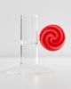 FAZEEK FAZEEK Swirl Candle Holder Red/Pink One - 2