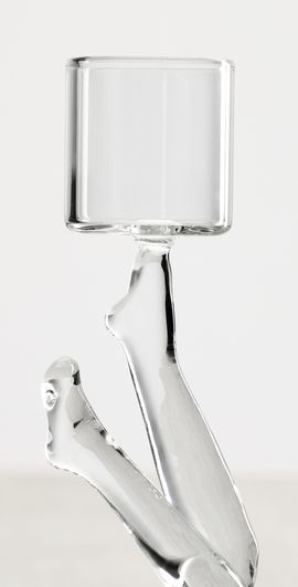 FAZEEK FAZEEK Tiptoe Candle Holder Clear One