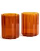 FAZEEK FAZEEK Wave Glasses (Set of 2) Amber One - 1