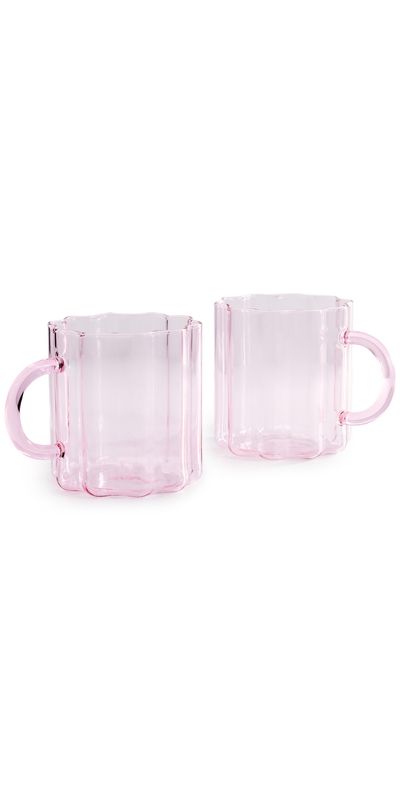 FAZEEK FAZEEK Wave Mugs Pink One