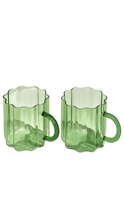 Fazeek Fazeek Wave Mugs Set of 2