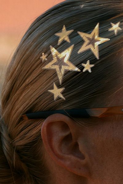 Fazit Fazit Temporary Hair Patch Set in Golden Starlet at Urban Outfitters