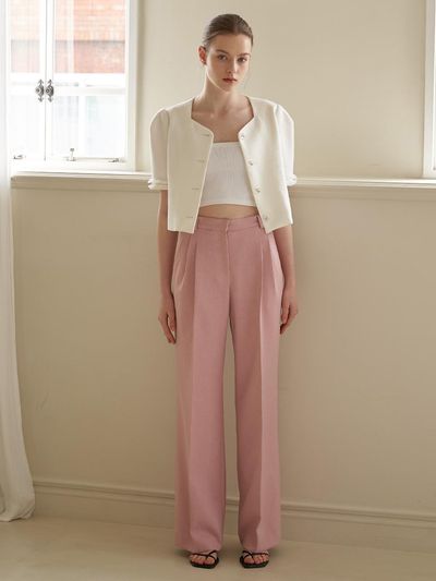 F.cocoromiz coco semi wide pants PK