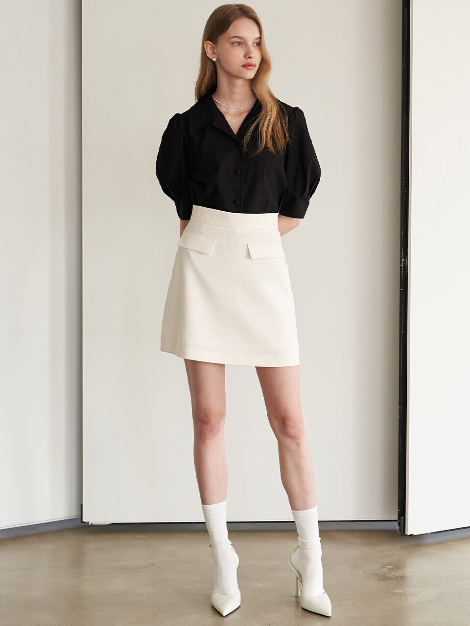 F.cocoromiz Elena Romantic Pocket Skirt_IV
