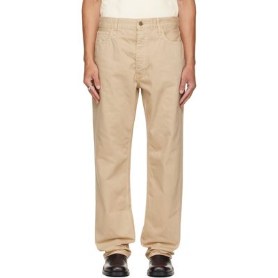Fear of God ESSENTIALS Fear of God ESSENTIALS Beige 5-Pocket Denim Jeans