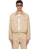 Fear of God ESSENTIALS Fear of God ESSENTIALS Beige Classic Denim Jacket - 1