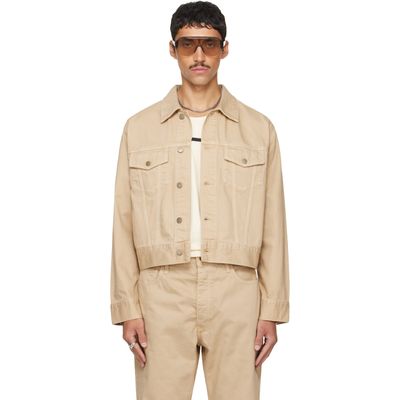 Fear of God ESSENTIALS Fear of God ESSENTIALS Beige Classic Denim Jacket