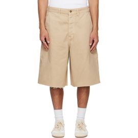 Fear of God ESSENTIALS Fear of God ESSENTIALS Beige Raw Cut 5-Pocket Shorts
