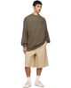 Fear of God ESSENTIALS Fear of God ESSENTIALS Beige Raw Cut 5-Pocket Shorts - 4