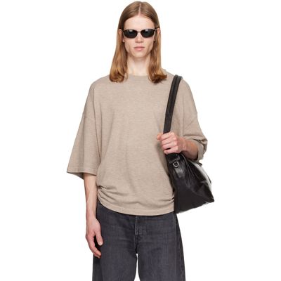 Fear of God ESSENTIALS Fear of God ESSENTIALS Beige Soft Knit T-shirt