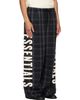 Fear of God ESSENTIALS Fear of God ESSENTIALS Black & Gray Flannel Lounge Pants - 2