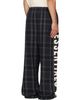 Fear of God ESSENTIALS Fear of God ESSENTIALS Black & Gray Flannel Lounge Pants - 3